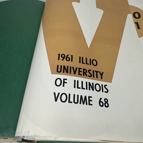 University Of Illinois 1961 Yearbook U of I College Vol 68 Fighting Illini Illio - Bild 3 von 16