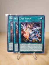 Yugioh TCG: 3x Over Fusion POTE-EN054