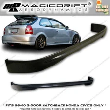 For 96-00 Honda Civic EK9 Type R CTR REAR Bumper PU Lip 3DR Hatchback (Urethane)