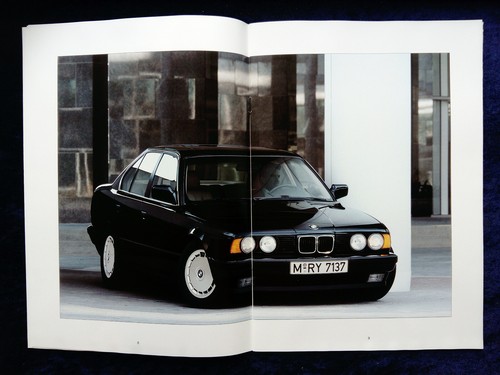 BMW 5er Reihe, E34, Prospekt 1.1990, Modelle: 520i 525i 535i - Bild 3 von 6