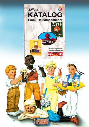 OVP neuwertig Buch Welz Katalog 3.980 Emailschilder Gargoyle Shell Aral BMW Benz - Bild 7 von 24
