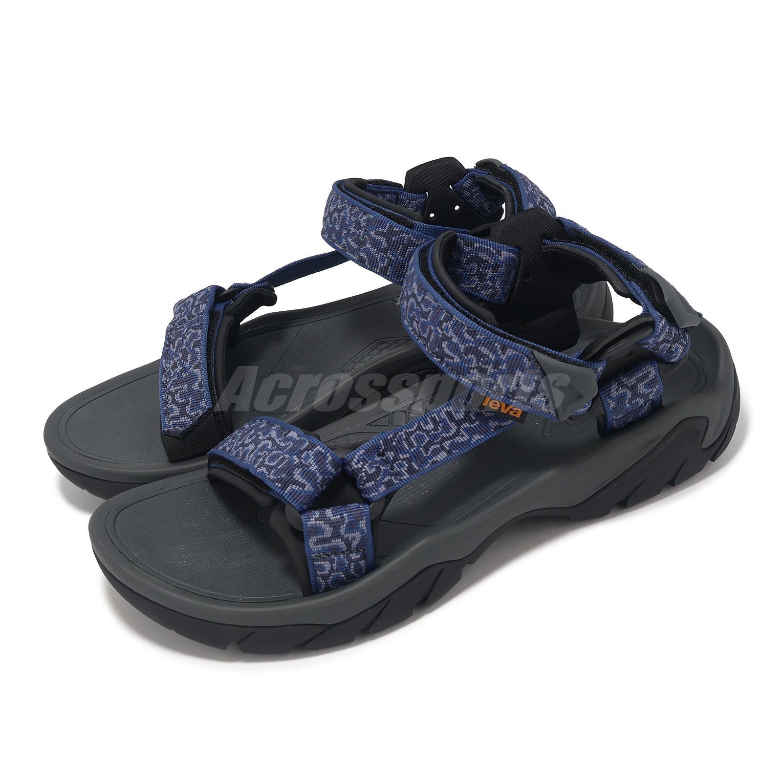 Мужские сандалии Teva M Terra FI 5 Universal Magna темно-синего цвета с ремешком 1102456-MMN