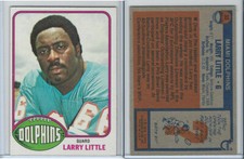 1976 Topps Football, #33 Larry Little, Miami Dolphins