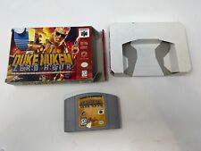 Duke Nukem: Zero Hour N64 With Box Great Shape Nintendo 64