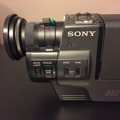 未使用 新品 SONY Handycam CCD-SC55 Hi-8 Sony CCD-SC55 Video Camera Handycam Camcorder | VHS