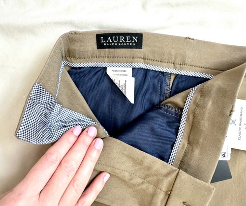 Ralph Lauren Kids Flat Front Chino Pants Boy Size 18 School Wear Uniform Pockets - Picture 8 of 18