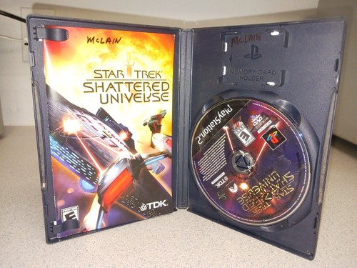 Star Trek: Shattered Universe Sony PlayStation 2 PS2 game - Complete Near Mint - Picture 2 of 3