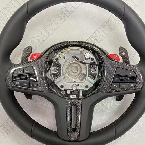 2 x Carbon Fiber Steering Wheel Paddle Shifter For BMW G20 G22 G30 G80 G01 X3 X4 - Picture 6 of 8