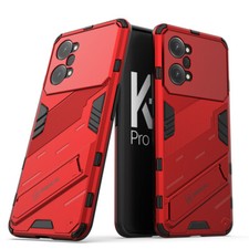 For OPPO Realme7 RealmeGT F19 A93 Shockproof TPU+PC Phone Cover Case Stand
