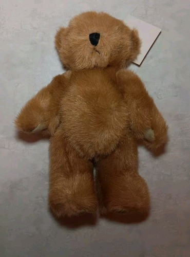 Vtg Jointed Soft Bear Figure W Beautiful Faux Fur 8" Tender Heart Collector - Picture 3 of 10