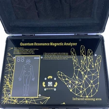 2025 Newest 4.7.0 Black HandTouch Quantum Magnetic Resonance Body Analyzer