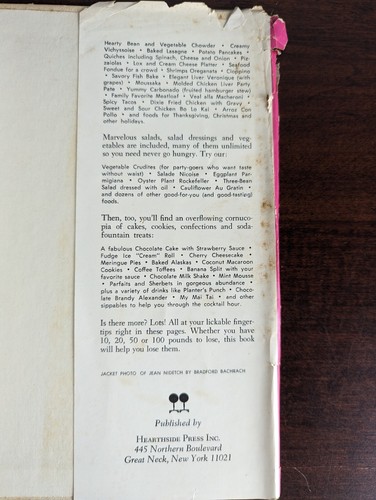 Vintage Jeane Nidetch Weight Watchers Program Cookbook 1973 Hardcover - Picture 7 of 23