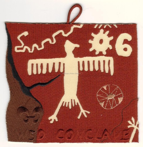Section W5D 2006 Conclave Participant Patch Lodge 407 508 520 535 Mint FREE SHIP - 第 1/1 張圖片