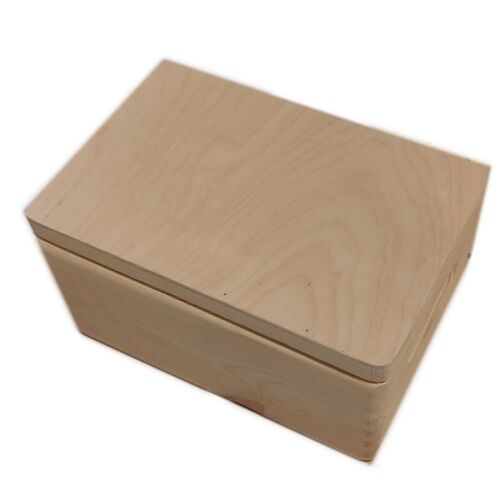 100 Holzbausteine inkl. Kiste & Deckel unbehandelt Eichenholz Maße 160 x 23 x8mm - Bild 2 von 10