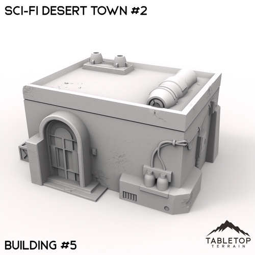 Sci-Fi Desert Town #2 - Compatible con Star Wars Legion Shatterpoint - Imagen 7 de 8