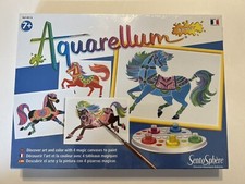 Aquarellum Junior Horses SentoSphere Watercolor Paint Set Arts  Crafts Sealed