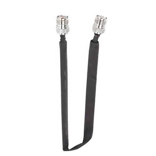 Metal+Plastic Door Pass Through Flat RF Coaxial Cable UHF Female 12Inch 50 Ohms - Zdjęcie 6 z 11