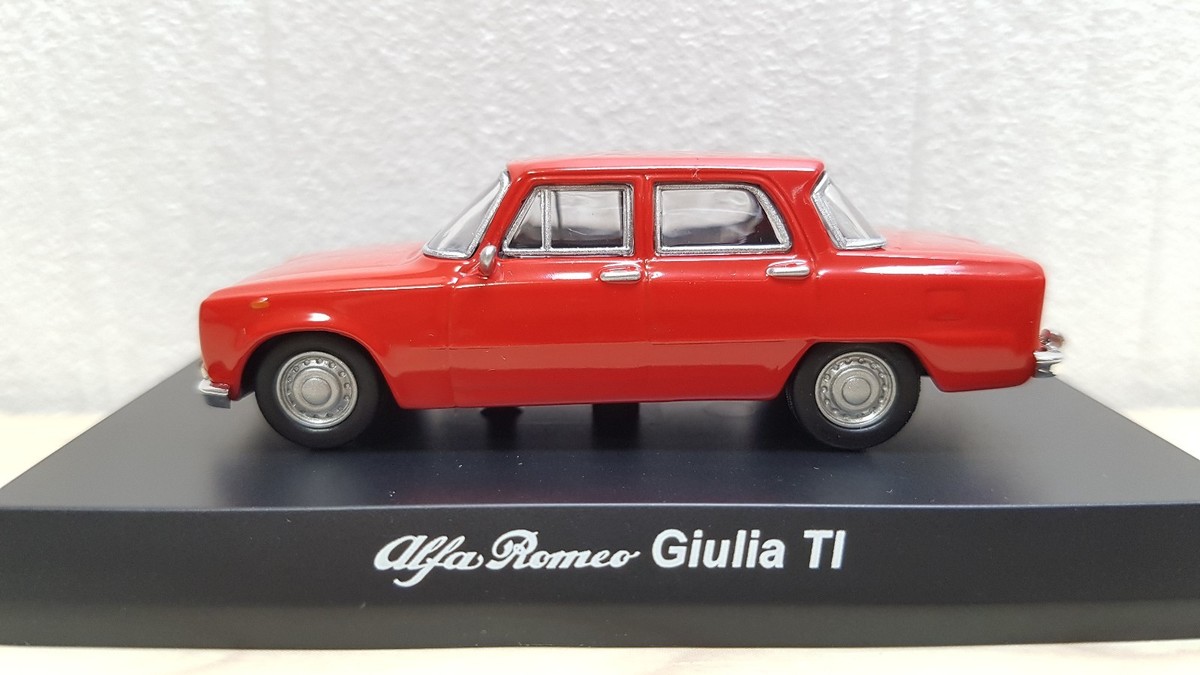 1/64 Kyosho Alfa Romeo GIULIA TI RED diecast car model | eBay