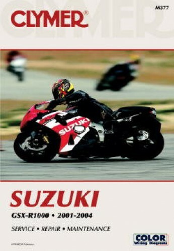 Suzuki GSX-R1000 2001-2004 Clymer Motorcycle Repair Manual : M377 - Picture 1 of 1