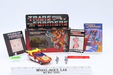 Hot Rod 100 Complete W Box 1986 Vintage Hasbro G1 Transformers Action Figure