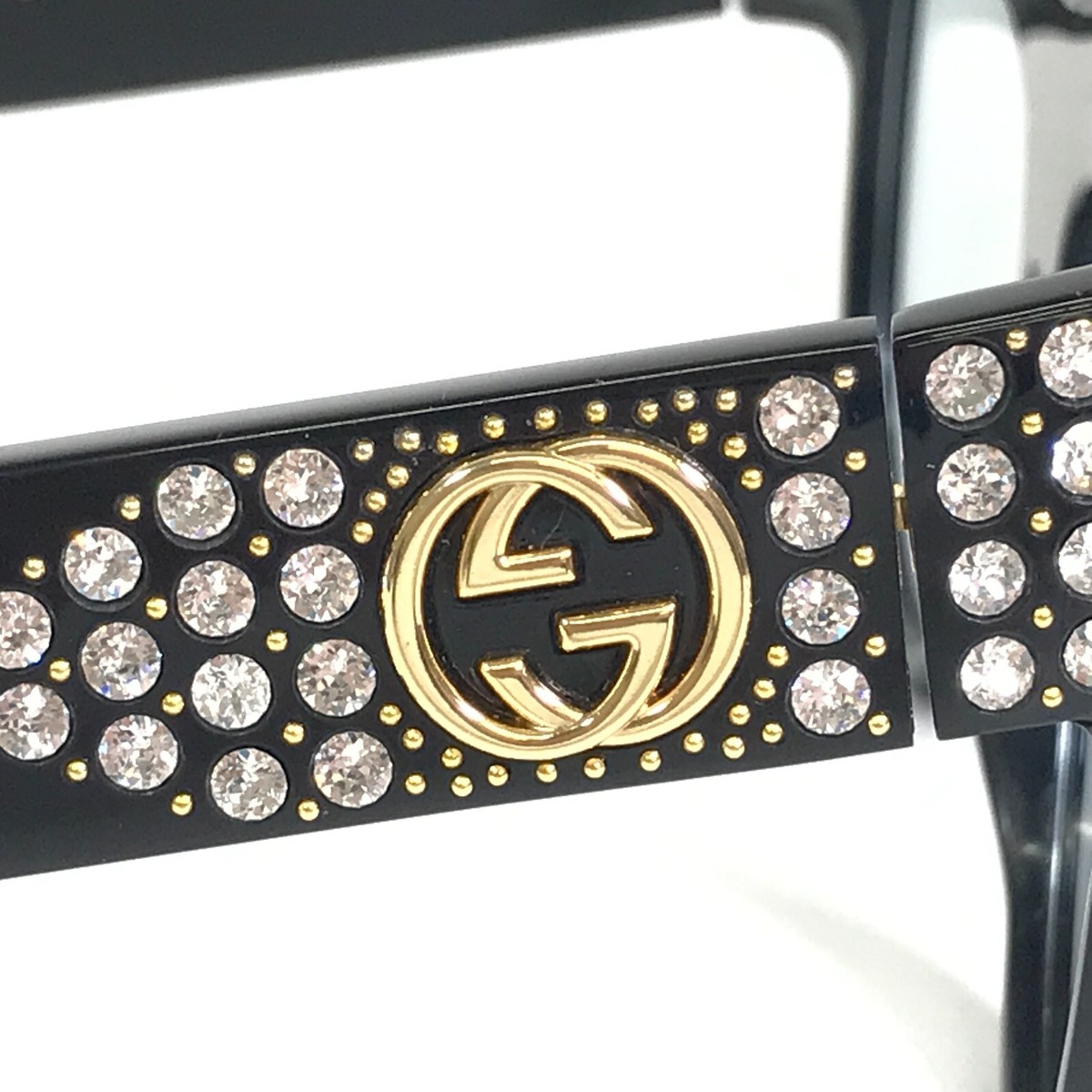 Gucci Sunglasses GG0147S 001 Black Oversized Frame Hollywood Forever Blue Lenses $_57.JPG?set_id=880000500F main image 2