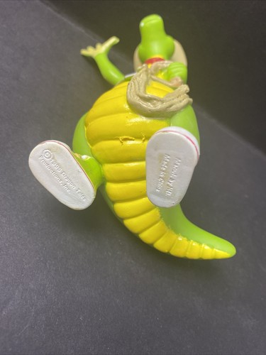 Lot/2 1995 DUDLEY THE DRAGON ORNAMENT TOY Dragon Tales Vintage Hallmark BAG TOY - Picture 6 of 13