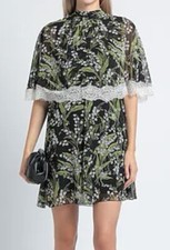 Red Valentino Women’s Black Short Dress Size 38