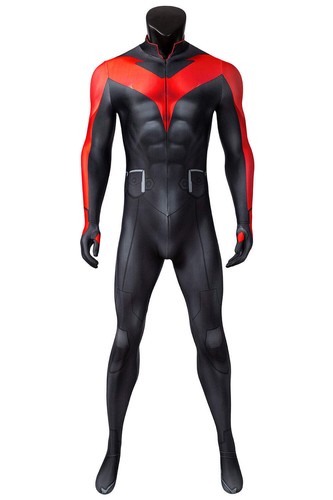Teen Titans Nightwing Cosplay Costume | DC Outfit - Picture 18 of 33