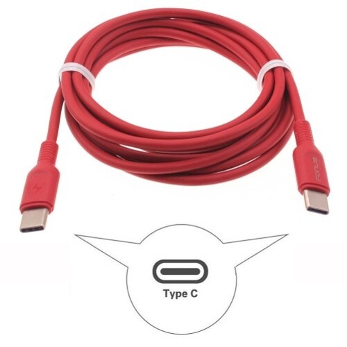 For OnePlus 9 10 Nord N10 N20 N200 Red 6ft Long Cable USB-C to Type-C PD Fast - Picture 3 of 6