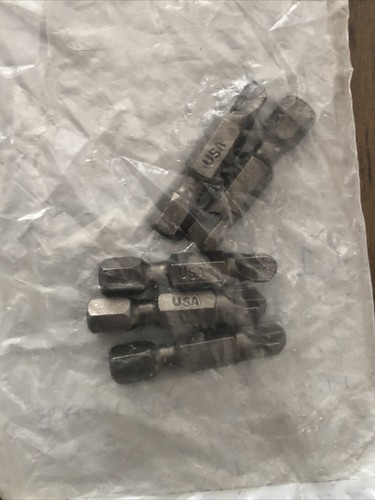 ( 5 ) 170-10-ACR Apex 1/4'' Torq-Set #10 Hex Power Drive Bits , With ACR - Picture 3 of 3