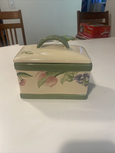 Pfaltzgraff Garden Party Recipe Box - Picture 1 of 14