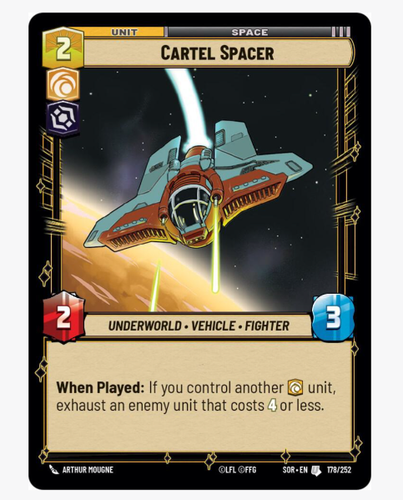 Star Wars Unlimited Spark of the Rebellion Commons and Uncommons Singles - Picture 116 of 167