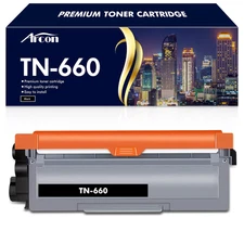 High Yield TN660 Toner Compatible With Brother HL-L2300D DCP-L2540DW MFC-L2700DW