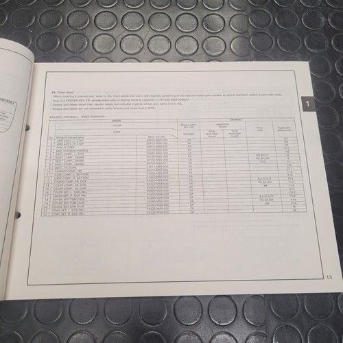 Manual manuale catalogo spaccato ricambi spare parts HONDA XRV 650 J AFRICA TWIN - Picture 3 of 4