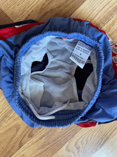 Vintage Mickey Mouse Surfin’ Mesh-Lined Swim Trunks Shorts Disney For Kids Sz 6 - Picture 3 of 8