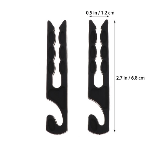 2 Pairs Vent Phone Holder Car Phone Mount Car Hanging Clip - 第 6/12 張圖片