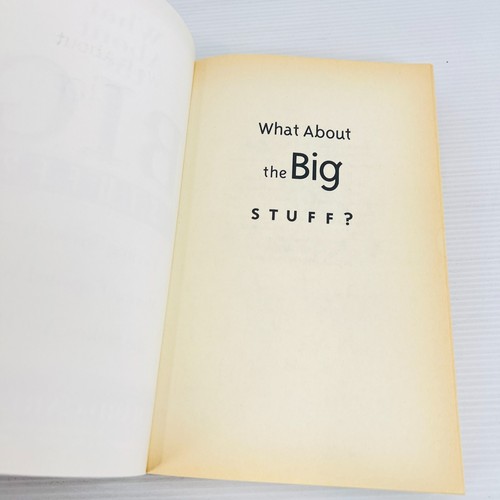 What About the Big Stuff by Richard Carlson - Self-Help Motivational Paperback - Picture 6 of 11