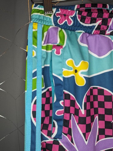 RARE! adidas x JeremyScott Psychedelic Floral Shellsuit NWT Sz S AC1816 AC1823 - Picture 16 of 22