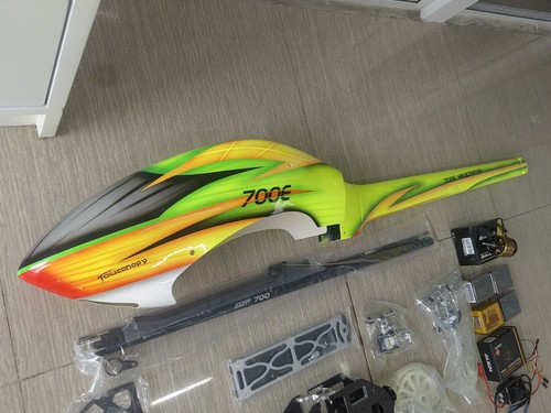 Assault GARTT 700 3D Speed Helicopter Fuselage MicroBeast Flybarless TREX SAB TT - Picture 5 of 13