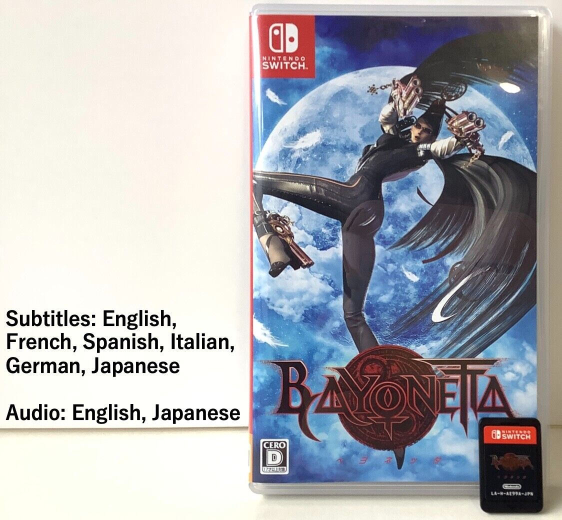 Bayonetta 1 Nintendo Switch Non Stop Climax Edition Japanese Bayonetta 1 Nintendo Switch Non Stop Climax Edition Japanese