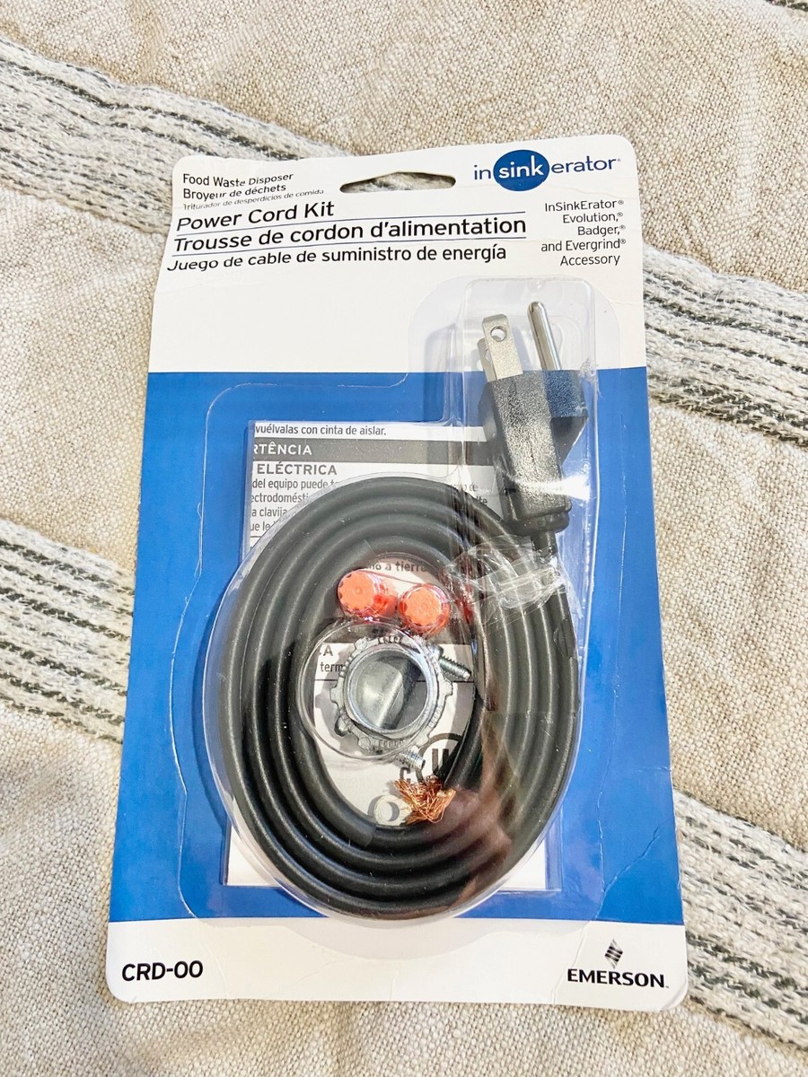 InSinkErator Power Cord Accessory Kit; InSinkErator Power Cord Accessory Kit InSinkErator Power Cord Accessory Kit; InSinkErator Power Cord Accessory Kit