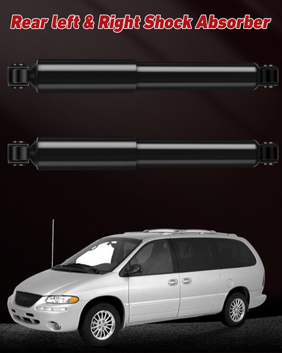 Rear Pair Strut Shocks Absorbers For Dodge Grand Caravan RamVan PLYMOUTH Voyager - Picture 3 of 12