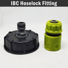 IBC Adapter S60x6 Grobgewinde - 1/2 Innengewi...