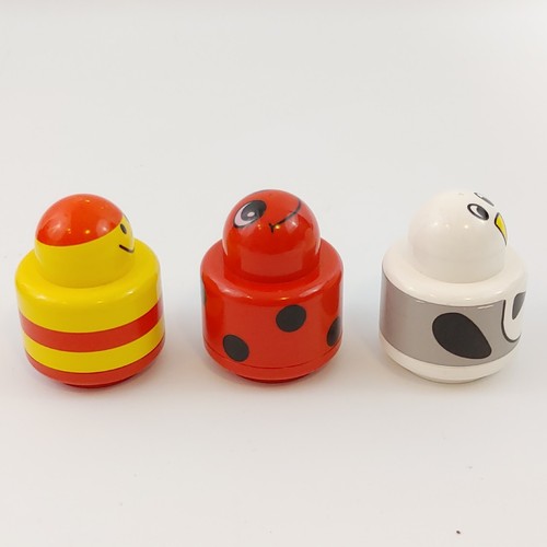 LEGO Duplo PRIMO Building Block Lot Penguin, Ladybug, Smile Face Rattles Blocks - Picture 5 of 7