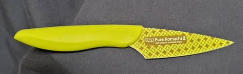 KAI Pure Komachi 2 - Paring 3.5" & Citrus 4" Knife with Sheath - New No box - Picture 4 of 4