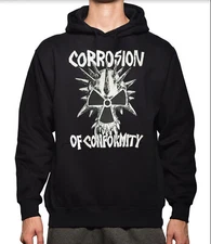 Corrosion of Conformity Rock HOODIES (Multiple Variations of Colors) MEN's SIZES