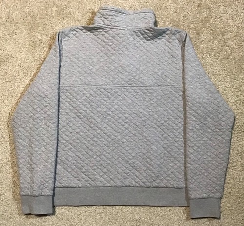 Patagonia Organic Cotton Quilt Snap T Pullover Herren meliert grau XL - Bild 3 von 16