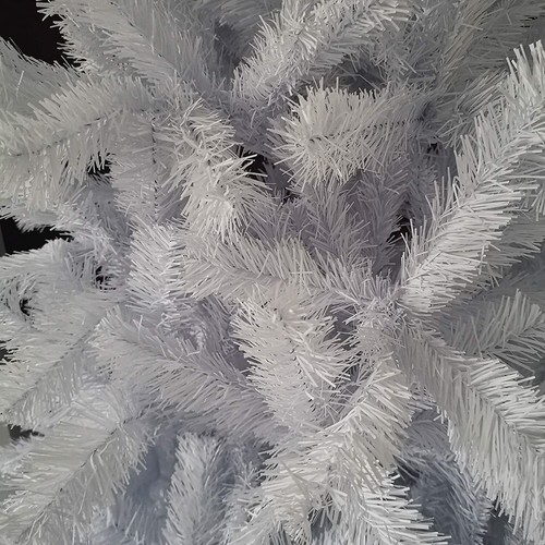 Christmas Tree Green Grey White 4ft 5ft 6ft 7ft 8ft 9ft 10ft Large Full Deluxe - Foto 75 di 112