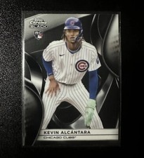 2025 Topps Chrome Black Baseball Kevin Alcantara Rookie #45 Chicago Cubs RC