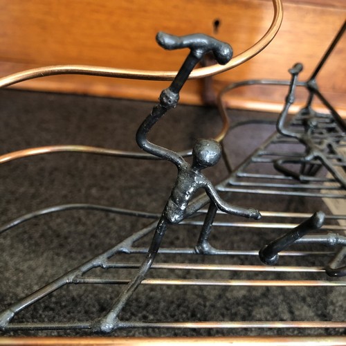 Whyre Not? Metal Art Sculpture Glenn Donovan MCM How A Piano Really Works NEW - Picture 6 of 12